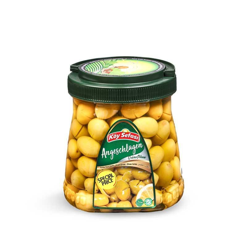 Köy Sefası Kırma Yeşil Zeytin 700gr