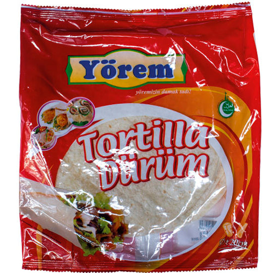 Yörem Tortilla 25cm 12 pcs 695g