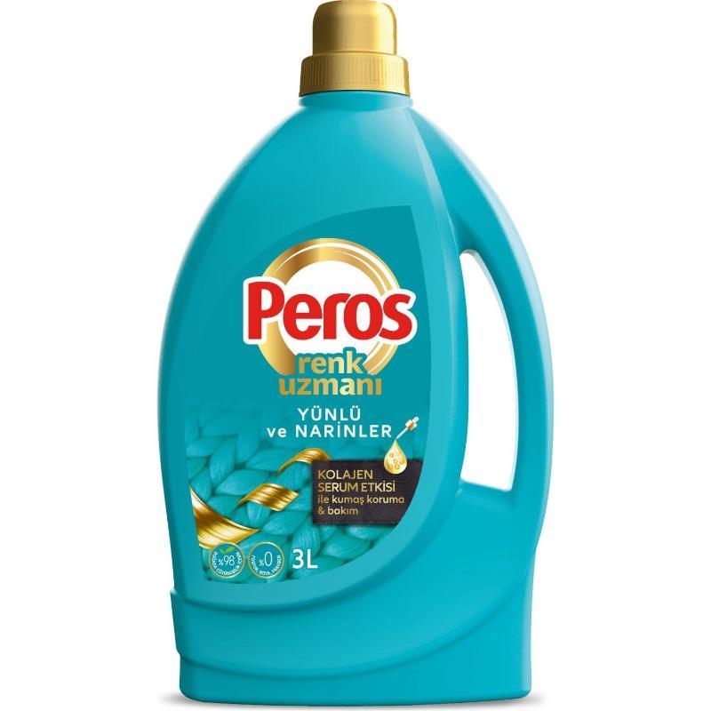 Peros Liquid Detergent for Wool & Delicates (Turquoise) 3L