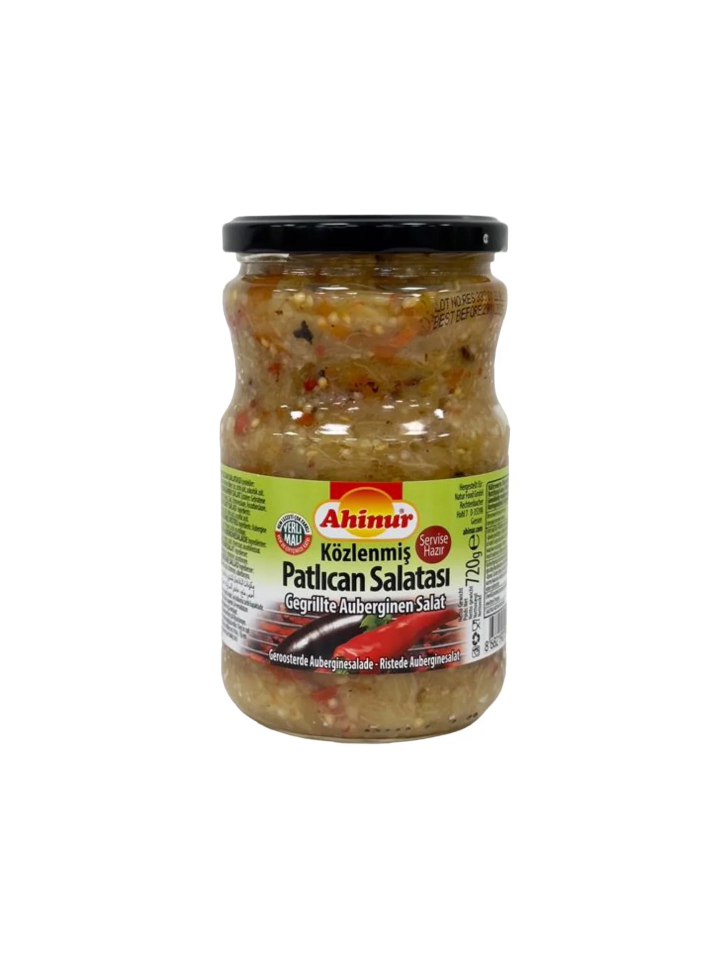 Ahinur Grilled Aubergine Salad 720g