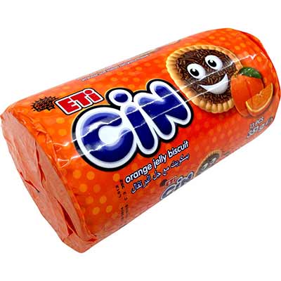 Eti Cin Orange Jelly Biscuits 13 Pieces 325 g