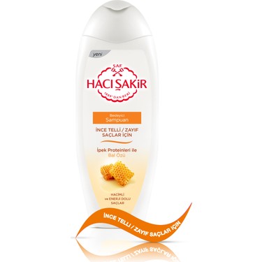 Haci Sakir Honey Shampoo 500ml