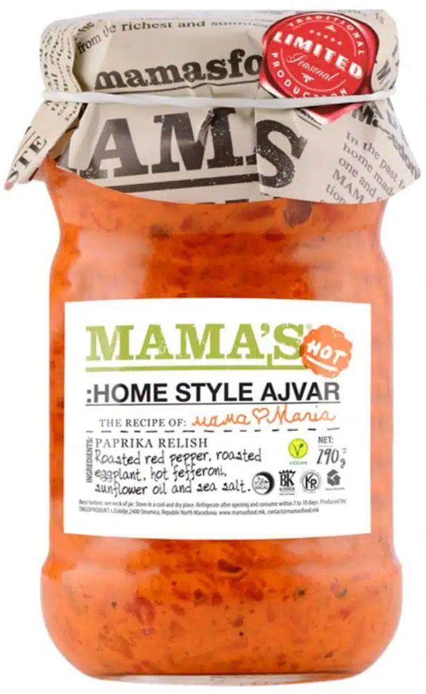 Mama's Ajvar Stærk 290g