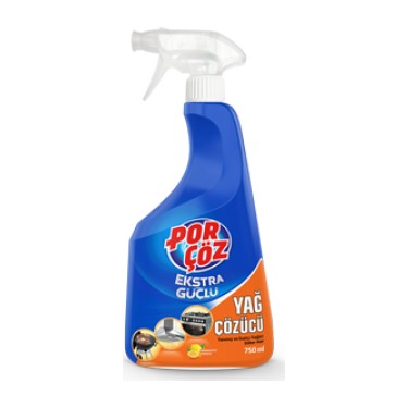 Porçöz Extra Powerful Grease Remover Spray 750ml