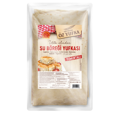 Öz Yufka Pastry Leaves (Su Böreği Yufkası) 750g