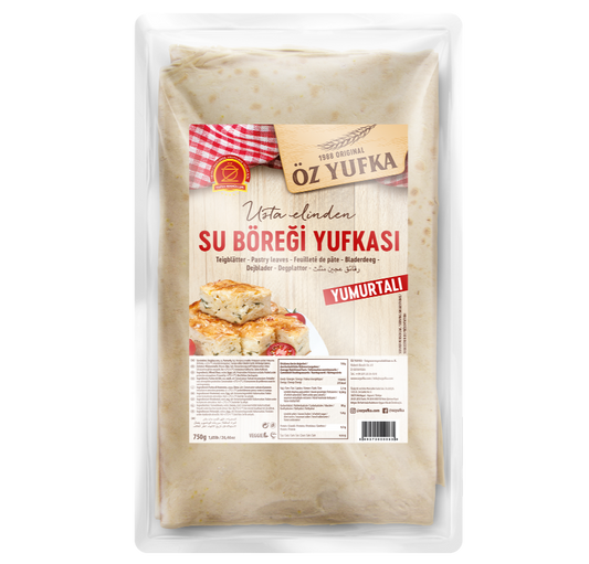 Öz Yufka Pastry Leaves (Su Böreği Yufkası) 750g