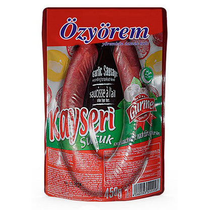 Özyörem Kayseri Sarımsak Kangal Sucuk 450gr
