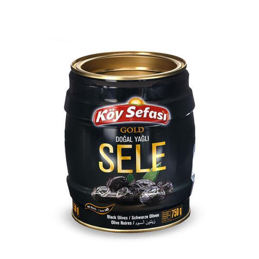 Köy Sefası Black Olive Gold Barrel Can 750g