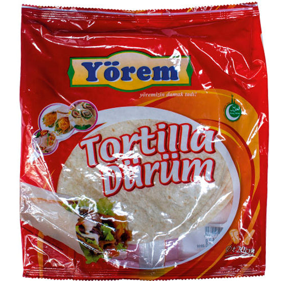 Yörem Tortilla 25cm 12 stk 695g