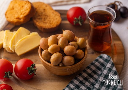 Turkdeli Akhisar Kirma Green Olive 2kg