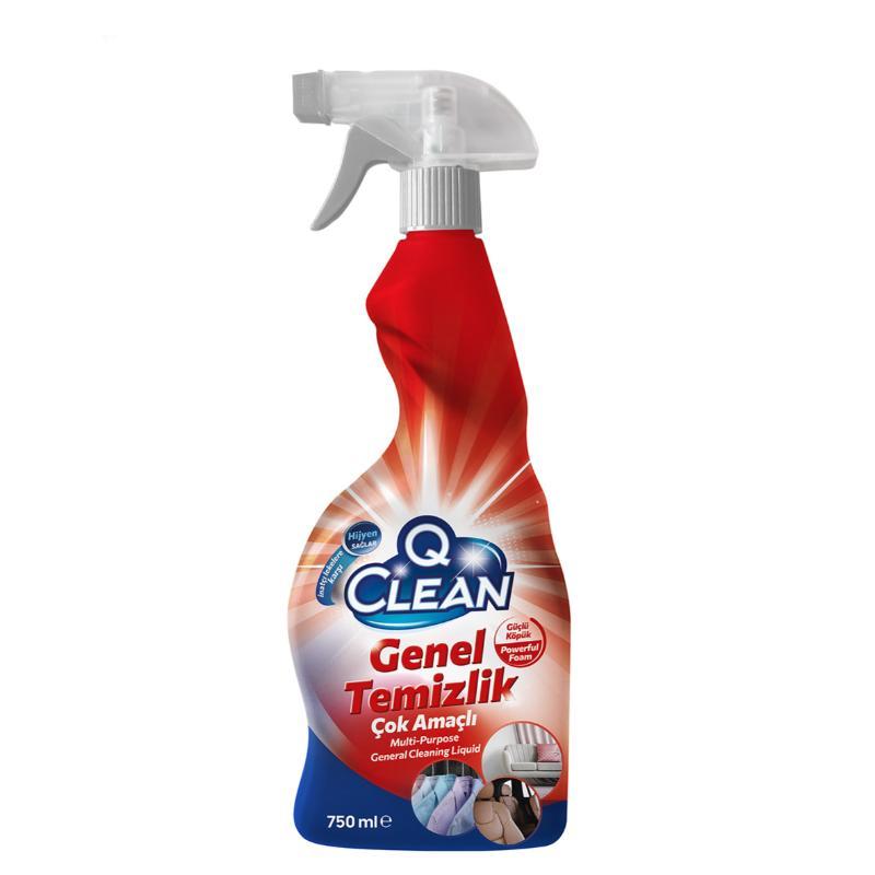 Q Clean Çok Amaçlı Genel Temizlik Sıvısı 750ml