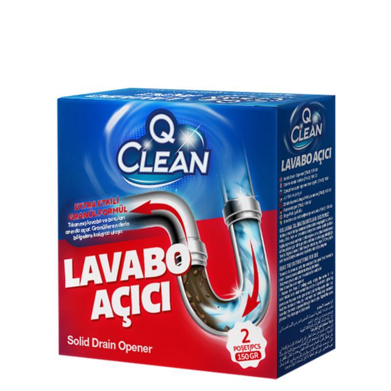 Q Clean Solid afløbsåbner 150g (2 stk)