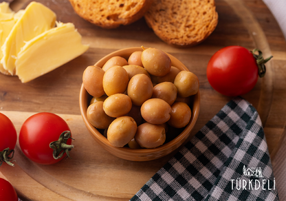 Turkdeli Akhisar Kirma Green Olive 2kg