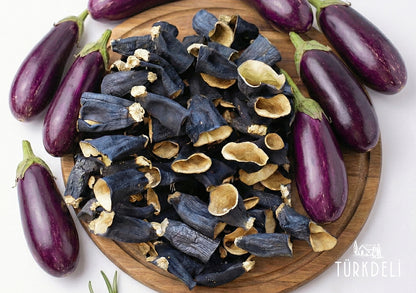 Turkdeli Dried Eggplant 45-50 stk / 200g