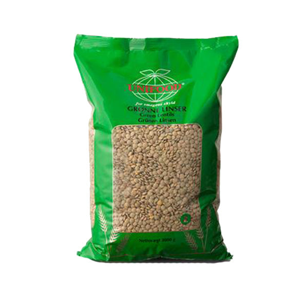 Uni-Food Green Lentils 900 gr.