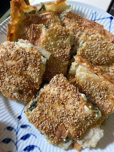 Börek with Spinach & Feta (4 pieces)