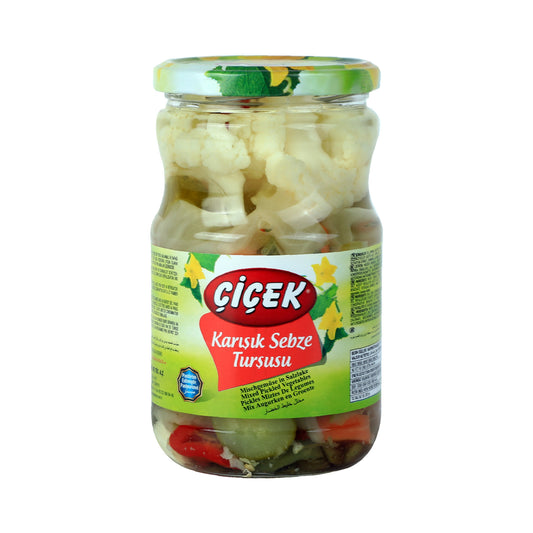 Çiçek Pickled Vegetables Mix 680g