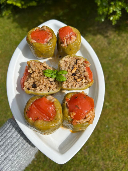 Biber Dolmasi (2 servings)
