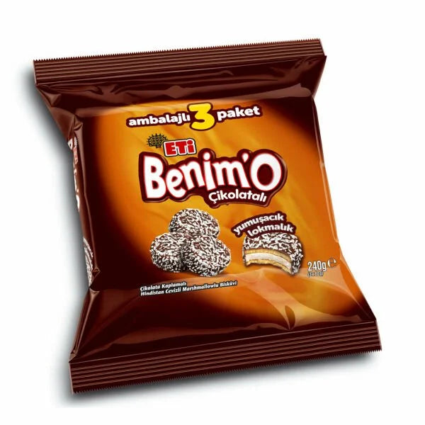 Eti Benim'o Chocolate 3-pack 240g