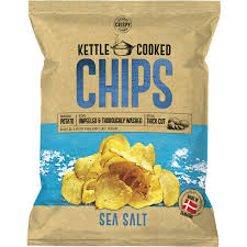 Kettle Cooked Chips Sea Salt 150g