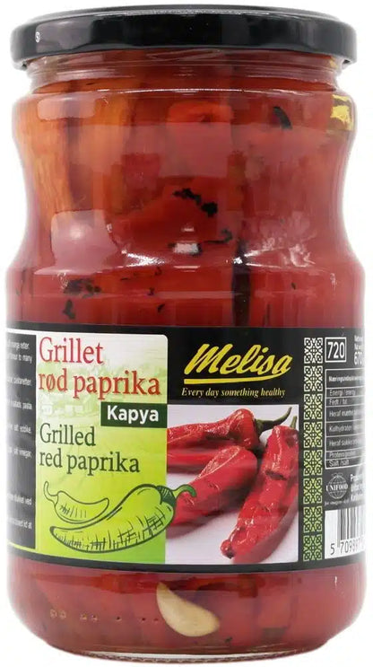 Melisa Grilled Red Paprika 670g