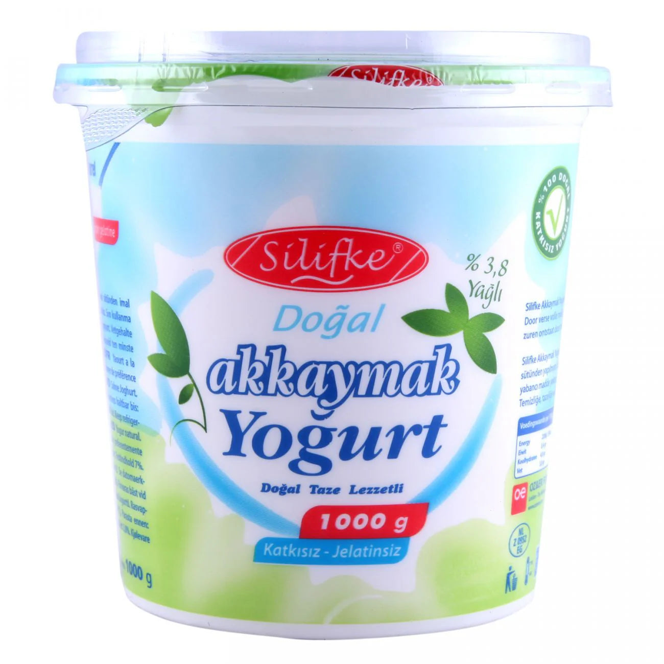 Silifke Natural Akkaymak Yoghurt %3,5 1kg