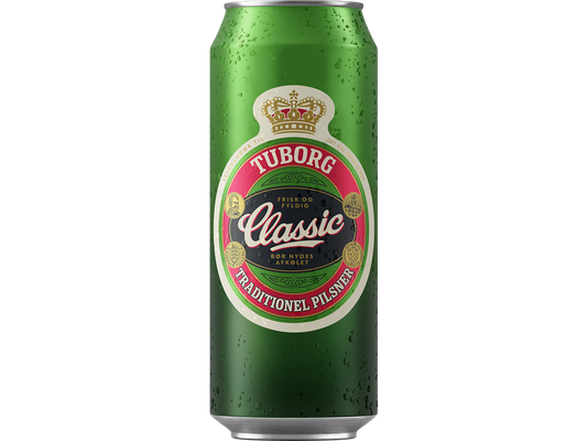 Tuborg Classic Pilsner 4.6% 50 cl