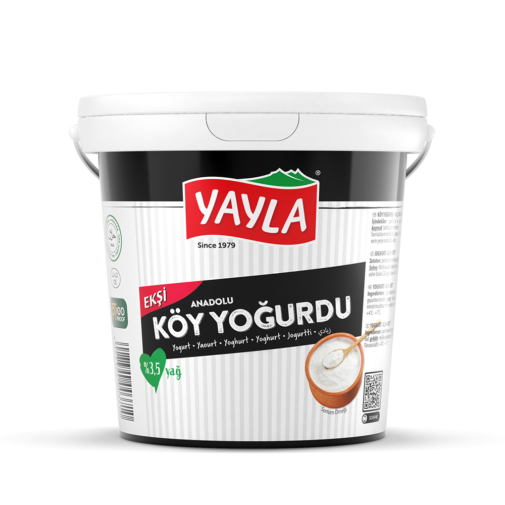 Yayla Sour Village Yogurt 3.5% 1kg